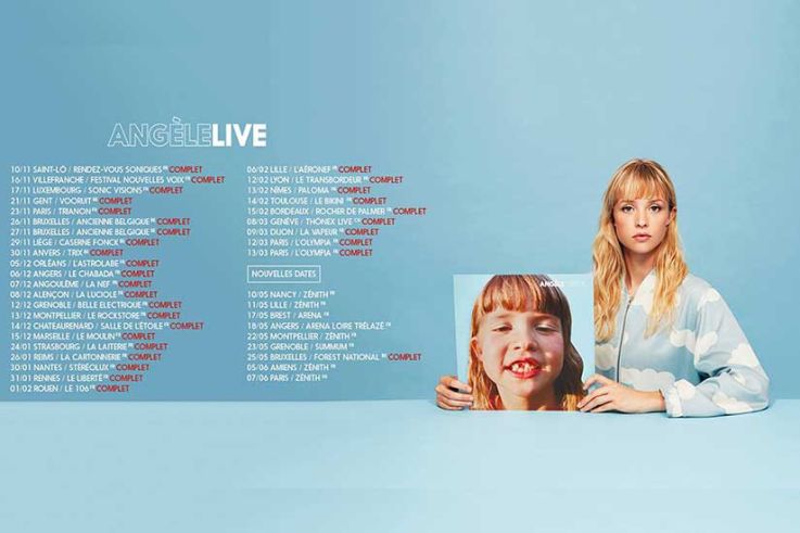 Angèle en concert au Zénith Sud de Montpellier