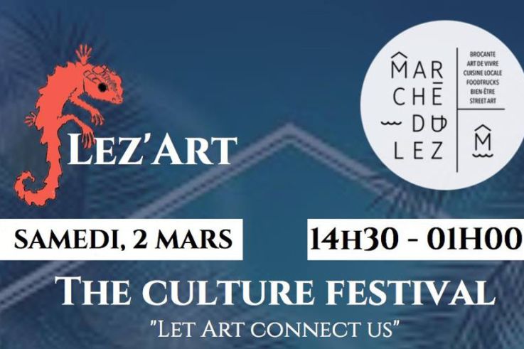 Lez'Art au Marché du Lez de Montpellier