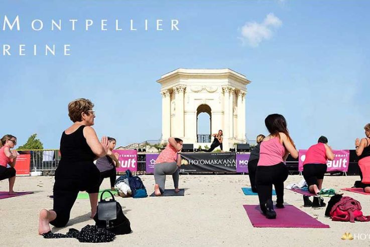 Ho'omaka'ana Yoga Montpellier vous invite à un cours de yoga géant pour la Montpellier Reine