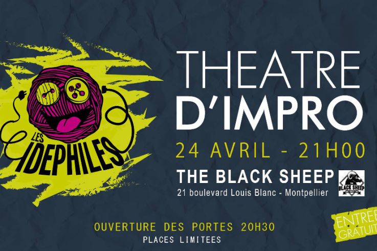Théâtre d'Improvisation au Black Sheep de Montpellier