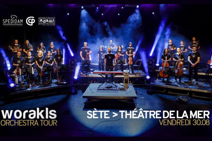 Worakls Orchestra au Théâtre de la Mer à Sète