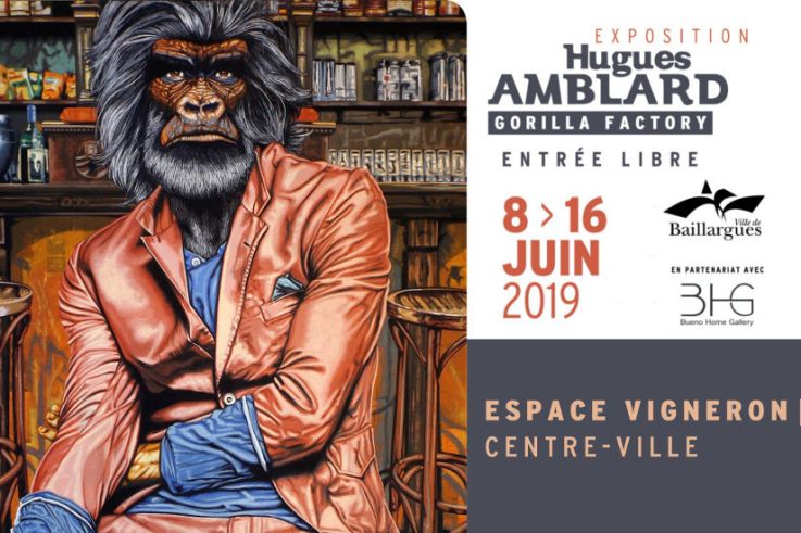 Exposition Hugues Amblard - Gorilla Factory