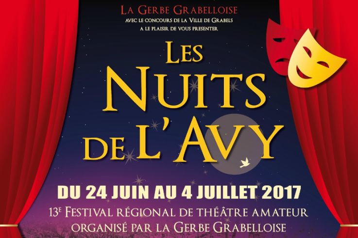 Le Festival de Théâtre Amateur "Les Nuits de l’Avy" à Grabels