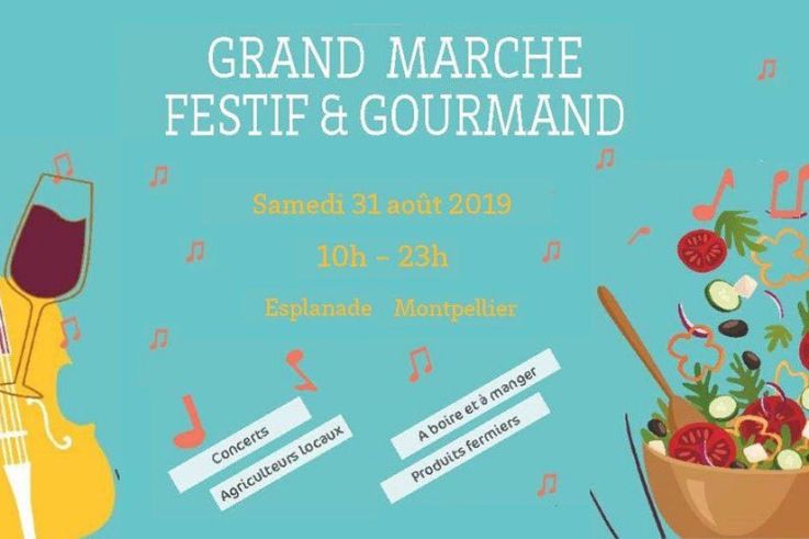Grand Marché Festif et Gourmand de la rentrée 