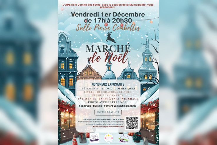 Marché de Noël à Montaud
