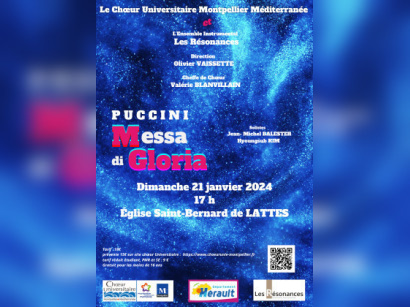 Concert du Chioeur universitaire de Montpellier 