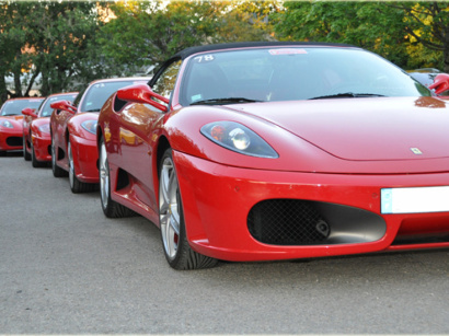 Red Horse Meeting Ferrari à La Grande Motte