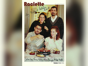 Raclette chez Thierry et Nathalie, hiver 86