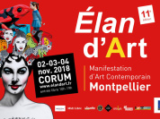 Elan d'Art - Manifestation d'Art Contemporain au Corum de Montpellier