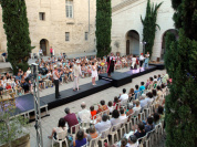 L'Avare de Molière dans la cour de l'ancienne Faculté de Médecine de Montpellier