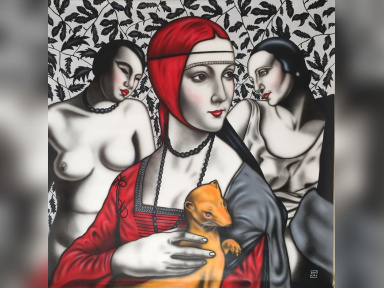 La Dame à l'Hermine,Jean-Paul BOCAJ