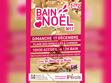 Bain de Noël à Pérols