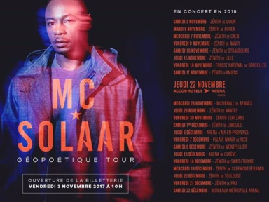 MC Solaar - Géopoétique Tour au Zénith de Montpellier