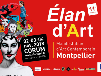 Elan d'Art - Manifestation d'Art Contemporain au Corum de Montpellier