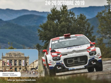 Départ et arrivée du Rallye Critérium des Cévennes à Montpellier