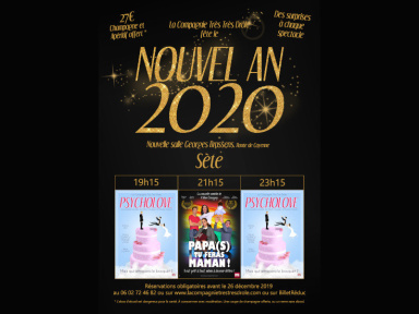 Soirée du nouvel an - Théâtre - Sète 