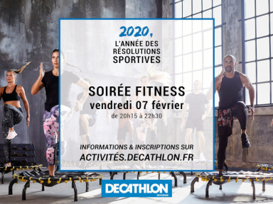 Soirée du Fitness au Décathlon Odysseum