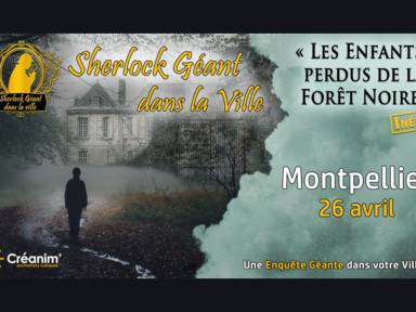 Sherlock Holmes Géant dans Montpellier