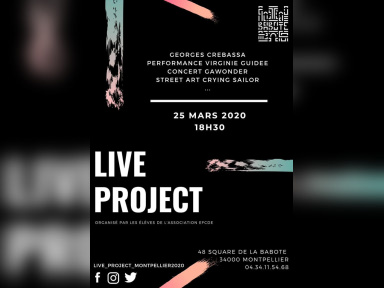 Live Project Montpellier 2020
