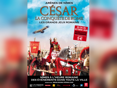 Les Grands Jeux Romains - Les 10 ans - César la Conquête de Rome - aux Arènes de Nîmes 