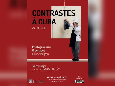 Exposition Contrastes à Cuba au Bar à Photo