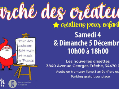 Marché des créateurs spécial créations pour enfants