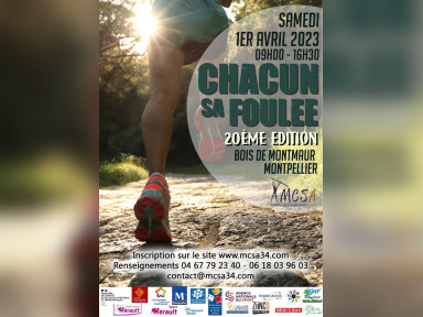 Chacun sa Foulée 2019 - Evénement sportif et convivial pour les personnes en situation de handicap