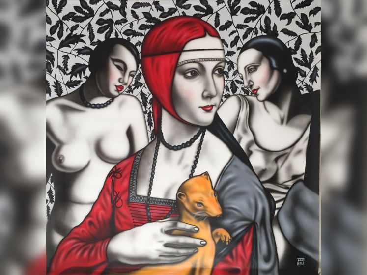 La Dame à l'Hermine,Jean-Paul BOCAJ