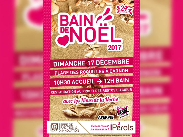 Bain de Noël à Pérols
