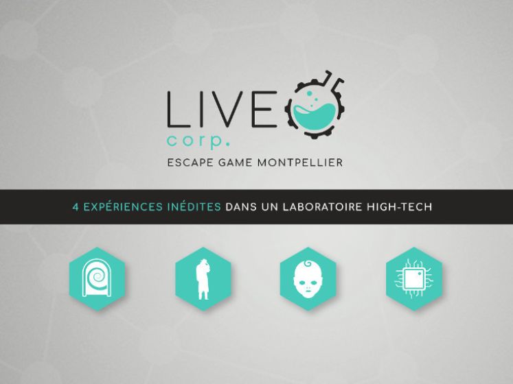 LIVE Corp. Escape Game Montpellier en Intérieur ou en Extérieur