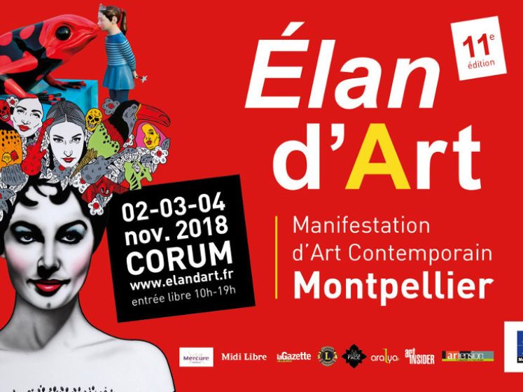 Elan d'Art - Manifestation d'Art Contemporain au Corum de Montpellier