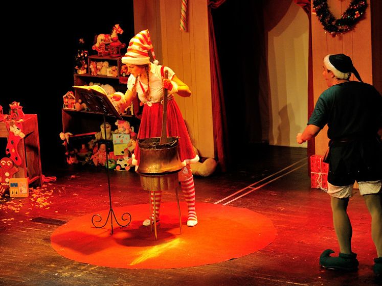 Pagaille dans l'Atelier du Père Noël