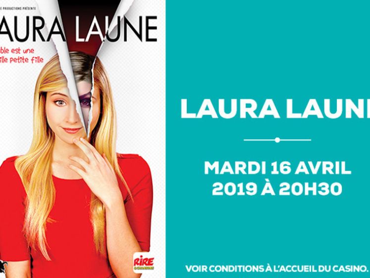 Laura Laune au Pasino de La Grande Motte
