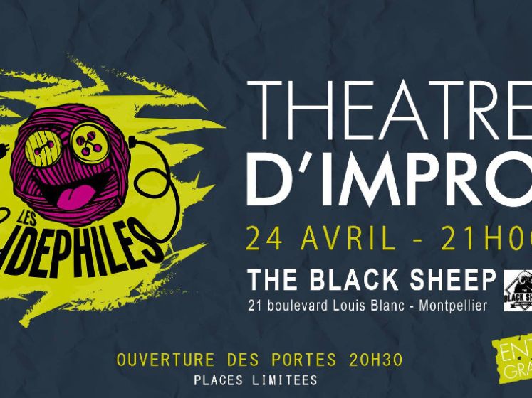 Théâtre d'Improvisation au Black Sheep de Montpellier