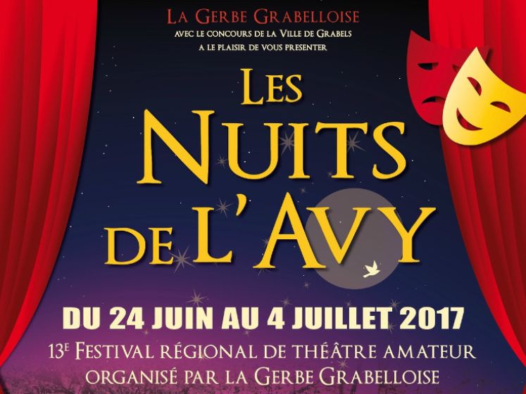 Le Festival de Théâtre Amateur "Les Nuits de l’Avy" à Grabels