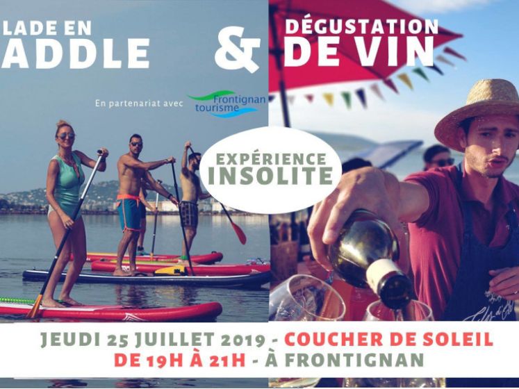 Balade Paddle & Dégustation de vin