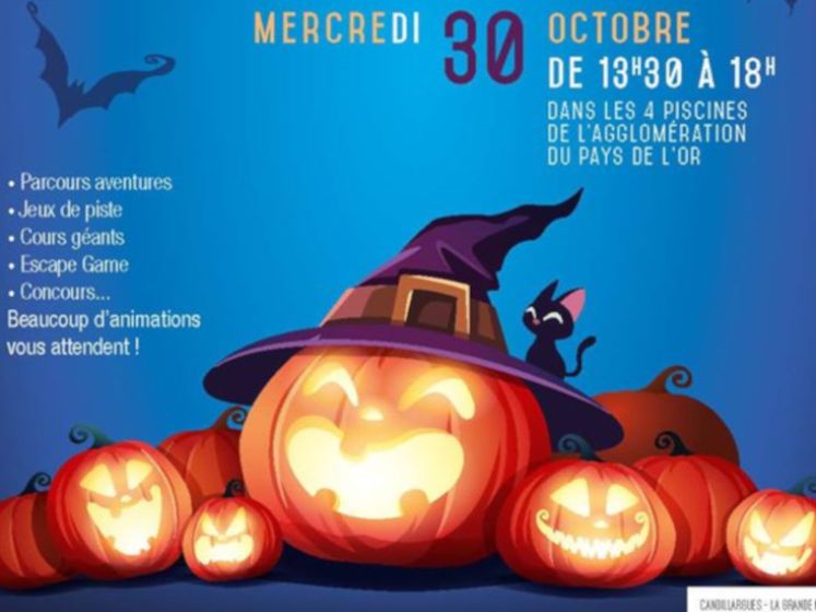 Halloween dans les Piscines du Pays de l'Or