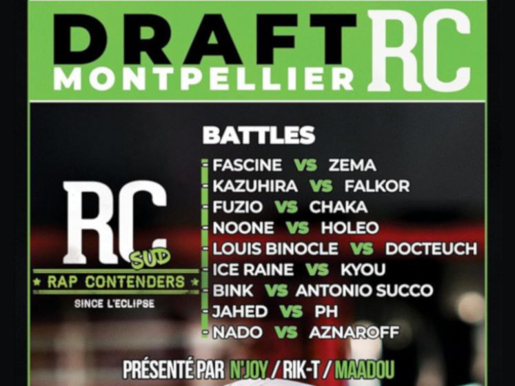 Draft Rap Contenders Sud 