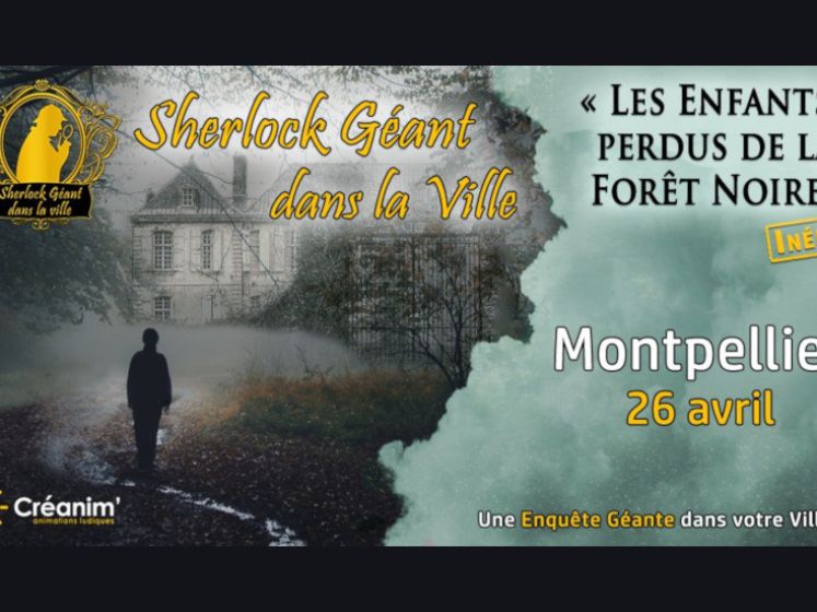 Sherlock Holmes Géant dans Montpellier