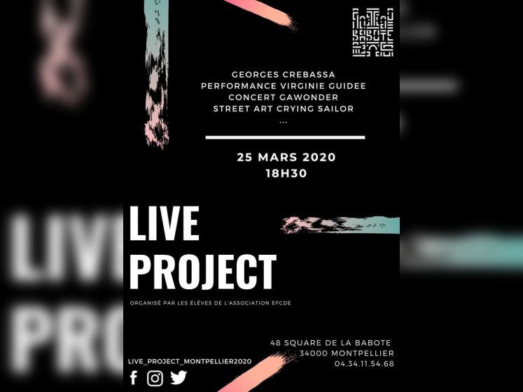 Live Project Montpellier 2020