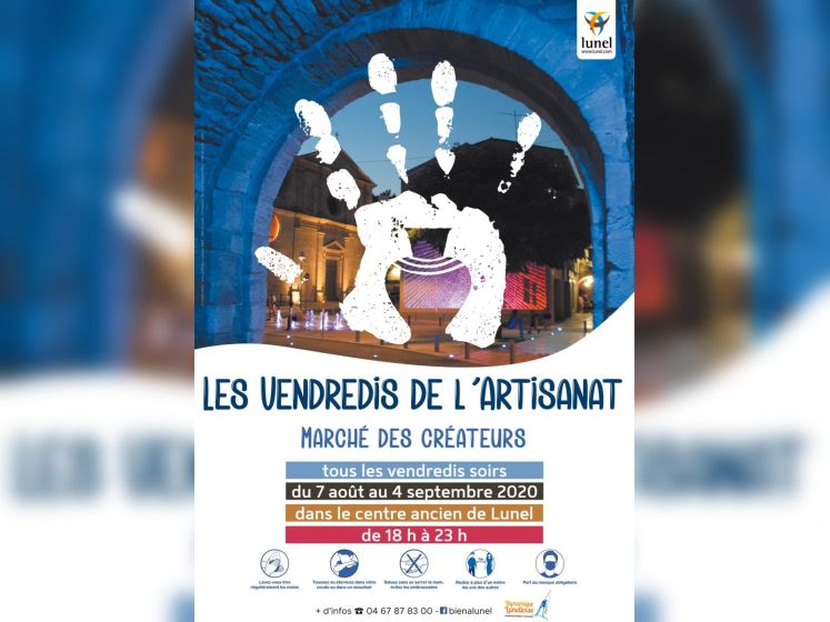 Les Vendredis de l’artisanat à Lunel