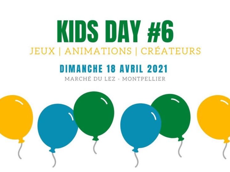 Kid's Day au Marché du Lez de Montpellier