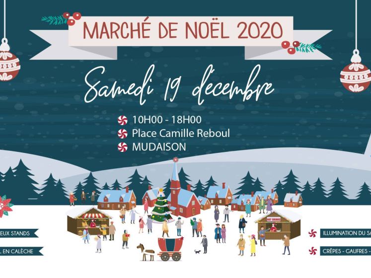 Marché de Noël 2020 à Mudaison