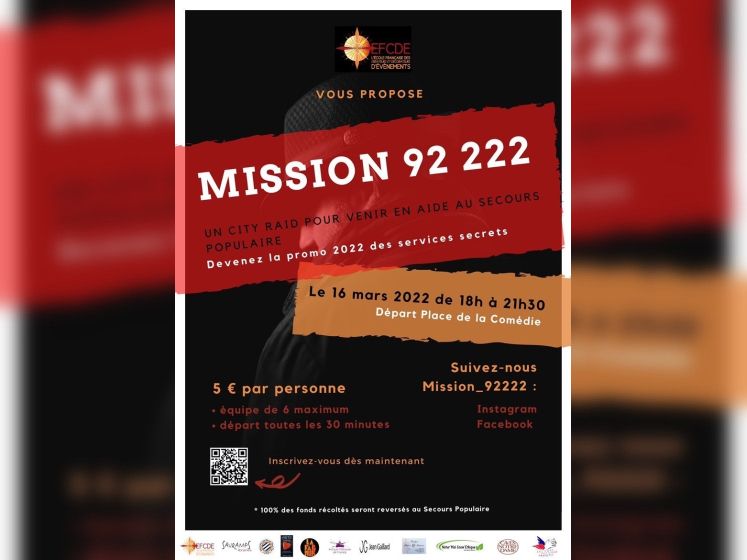 City Raid au profit du Secours Populaire