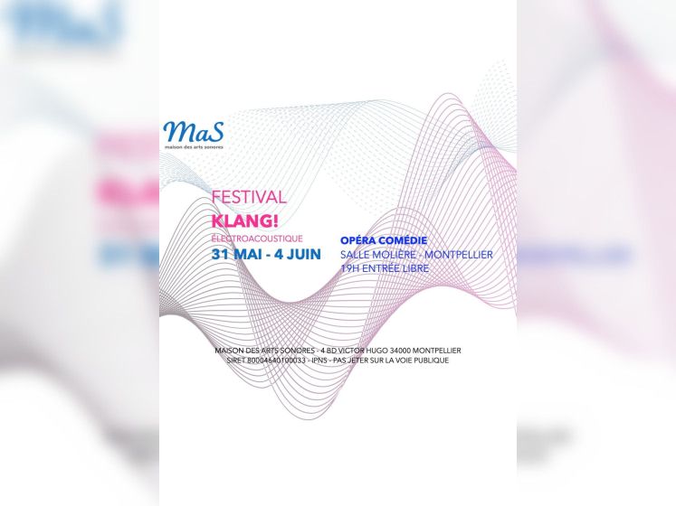 Festival Klang ! Electroacoustique 2022