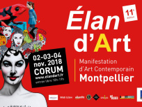 Elan d'Art - Manifestation d'Art Contemporain au Corum de Montpellier