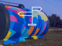 Visite guidée Cit'Art - le street-art sur un sentier de randonnée