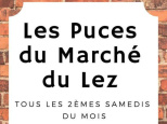 Les puces du Marché du Lez