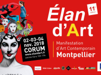 Elan d'Art - Manifestation d'Art Contemporain au Corum de Montpellier