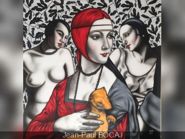 La Dame à l'Hermine,Jean-Paul BOCAJ